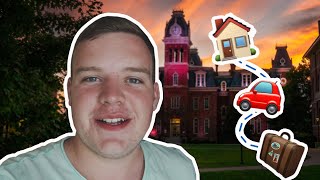 COLLEGE MOVE-IN VLOG AT WVU 🏡💛💙 MY WVU LIFE VLOG