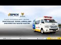 ALHAMDULILLAH! AMBULANS KLINIK INI RESMI BEROPERASI DI SEMARANG