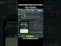 Afroswing Drum Pattern in FL Studio  #musicproducer #beatmaking
