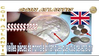 Vieilles pièces de monnaie britanniques que vous devez avoir $$$$$?????