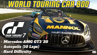 Gran Turismo 7 - World Touring Car 800 (Autopolis) | Mercedes-AMG GT3 '20