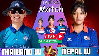 THAILAND WOMEN VS NEPAL WOMEN 7th MATCH W-T20i TRI-SERIES 2025 NEPAL W VS THAILAND W LIVE STREAMING|