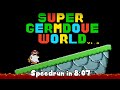 Super germdove World Speedrun former PB 8:07