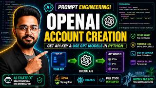 OpenAI API Key Setup for Beginners 🚀 Create Account & Use GPT Models in Python