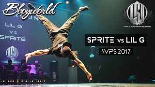 Sprite vs Lil G // .Bboy World // WPS 2017