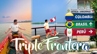 VIAJÉ TRIPLE FRONTERA DE PERÚ, BRASIL Y COLOMBIA | DESDE IQUITOS | 🇨🇴🇧🇷🇵🇪 | PEPE VLOGGER