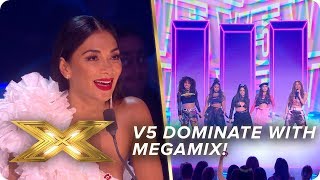 V5 DOMINATE with motivational megamix! | Live Week 3 | X Factor: Celebrity