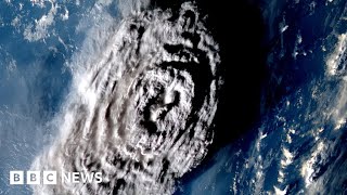 Volcanic eruption in Tonga reshaped Pacific seafloor - BBC News