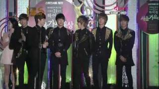 120119 Boyfriend Speech - 21st Seoul Music Awards  [HD]