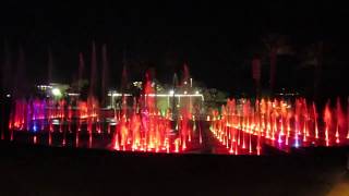 Eilat musical fountain - Fantana arteziana muzicala din Eilat - part 1