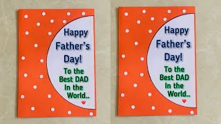 Beautiful Fathers Day Card🥰💙 Easy Card for DAD #shorts #short #ytshorts #papa #fathersday #viral