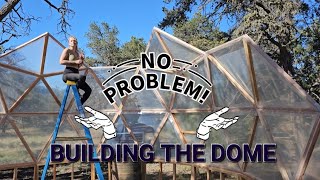 My Daughter and I built a Dome - well She did - 1594