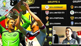 ICH SPIELE DIE WM 2014 IN FIFA 22 !!! 🏆🇩🇪 FIFA 22 Mod Experiment