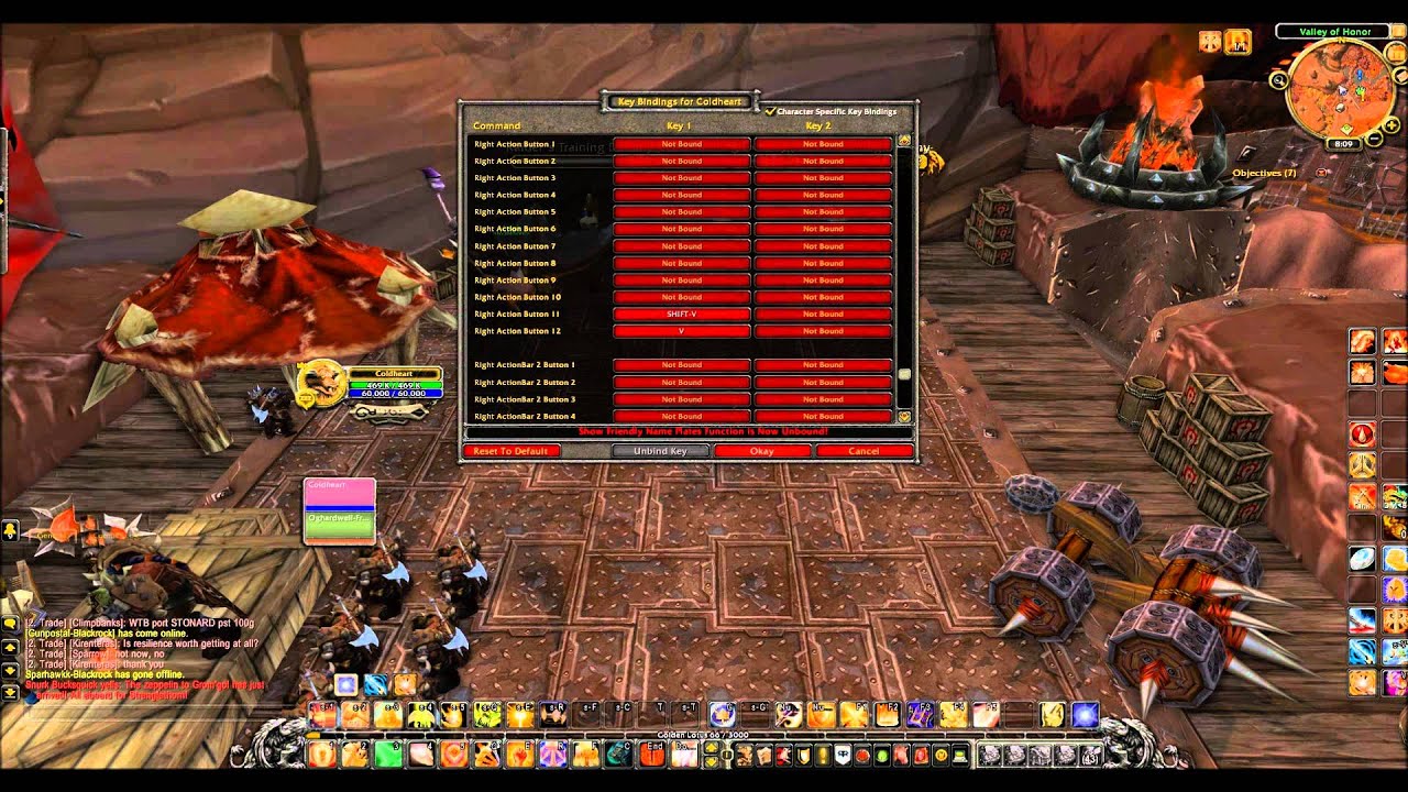 Basic World Of Warcraft Keybindings And Ui - YouTube