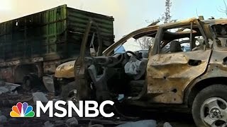 UN Suspends Aid In Syria After Airstrikes | Andrea Mitchell | MSNBC