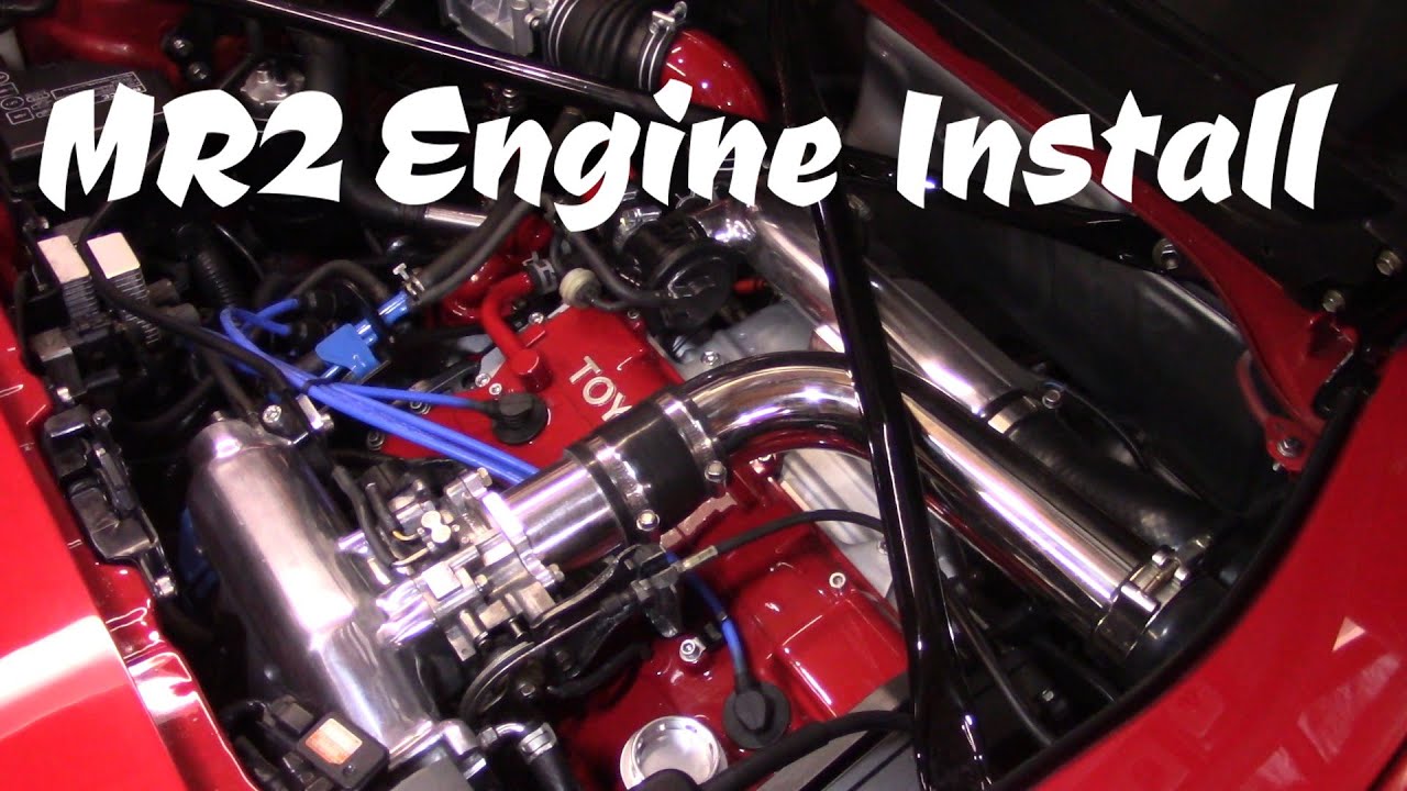 Mr2 Engine Install Youtube
