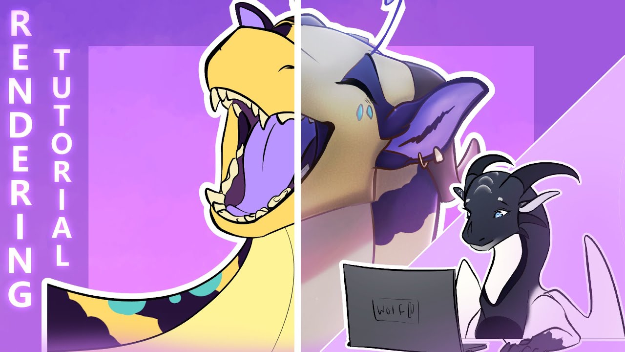 Character Rendering Tutorial Process Youtube