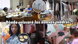 DÓNDE COLGARÉ LOS NUEVOS CUADROS?🤷🏾‍♀️ ORDENANDO👌 SACANDO ROPA, PANQUEQUES CON KEFIR |1,2,3 Feb 2025