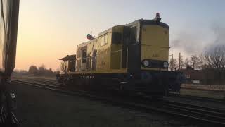 Koude start locomotief 2454