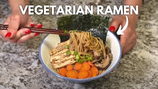 I tried to make vegetarian ramen from scratch...again