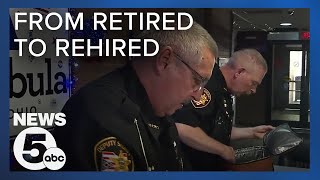 Local sheriff's department hires retirees to combat staffing shortages