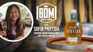 Crown Liquors Partida Tequila Single Barrel Reposado with Sofia Partida