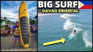 DAVAO RIVER ADVENTURE - Small Town Philippines - BIG WAVE BEACH SURFING