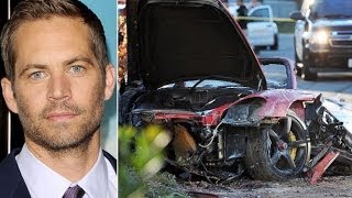 Car Crash Actor Paul Walker Fash & Furious