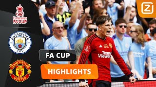 TIENERS SCHITTEREN IN PRACHTIGE FA CUP FINALE!!😍😱| City vs United | FA Cup 23/24
