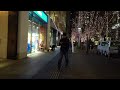 02【東京散歩／夜／丸の内→東京駅 】walking in tokyo ／marunouchi／illumination／night／４k／japan