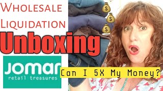 Jomar UNBOXING Wholesale 2020 Liquidation Mystery Box REVIEW Plus Size Clothing To Resell Online