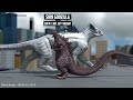 Shimo Vs Godzilla Monsters Size comparison 3D  3d Animation Size Comparison