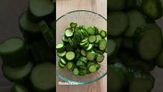 Quick and Easy CUCUMBER KIMCHI #shorts