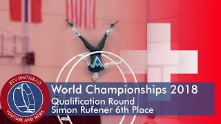 World Championships in Gymwheel 2018 Simon Rufener Qualification Round 6th Place