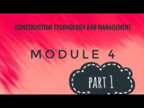 Ktu Construction Technology Module 4 - YouTube