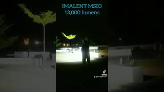 KLARUS RS80GT 10K lumens vs IMALENT MS03 13 lumens