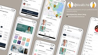 HealthPal - Doctor's Appointment App | Demo & Features | React Native & Typescript
