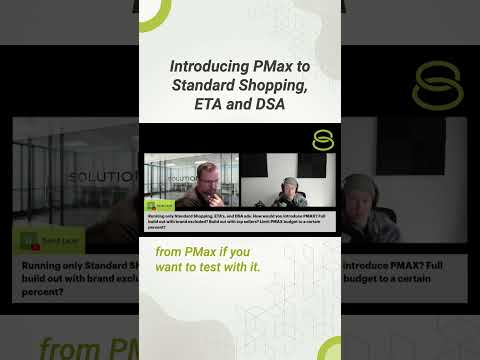 Get to know PMax for Standard Shopping, ETA and DSA #shorts #googleads #googleperformancemax #ppc