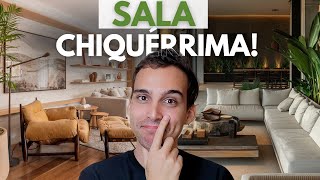 DICAS PARA TER UMA SALA CHIQUE E ACONCHEGANTE