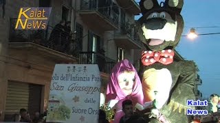 Niscemi, Carnevale 2016 Sfilata di carri e gruppi mascherati