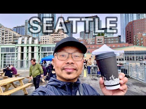 Seattle Pike Place Market Seattle Waterfront Visual Update Walk & Talk 1-28-24 ️️