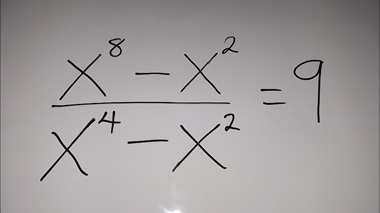 A Nice Olympiad Algebra Problem Youtube