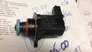 VW : AUDI TURBO STRANGE NOISE FROM AIR FILTER  diverter valve N249  codes p2261 and  0088801