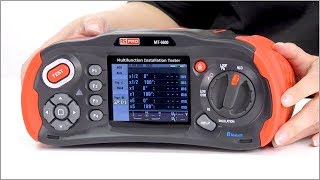 Quick Overview of the MT-6600 Multifunction Installation Tester by RS PRO