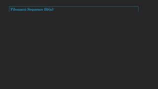 Python -- Multiple Implementations of Fibonacci Sequence – Recursive Function – Memoization