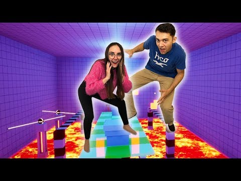 Hot Lava Combinat Cu Obby Joc Facut De Romani Puzzle And Fun - 