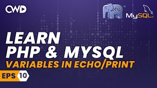 Variables in Echo and Print | PHP for beginners | Learn PHP | PHP Programming | Learn PHP in 2020