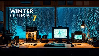 Winter Mission Outpost 7 [ALONE] Dark Ambient Focus Music 4K