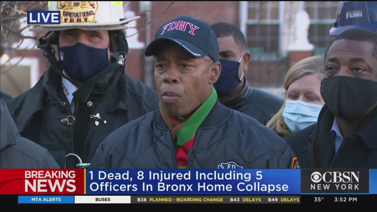 Mayor Eric Adams, Officials Give Briefing On Deadly Bronx Fire ...