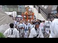 町田天満宮秋季例大祭2024　神輿町内渡し　2024.09.22　1